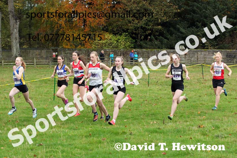 Womens under-17s and under-20s 2021 NEHL Lambton Castle near Chester le Street, County Durham. Photo: David T. Hewitson/Sports for All Pics